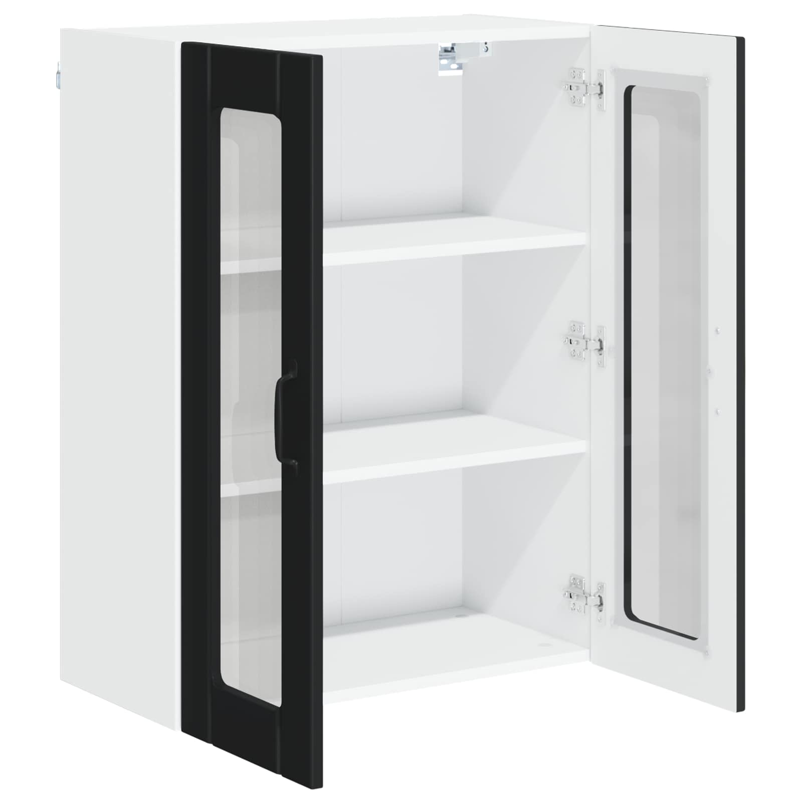 Køkkenskab Sort 60 x 31 x 80 cm Konstrueret træ