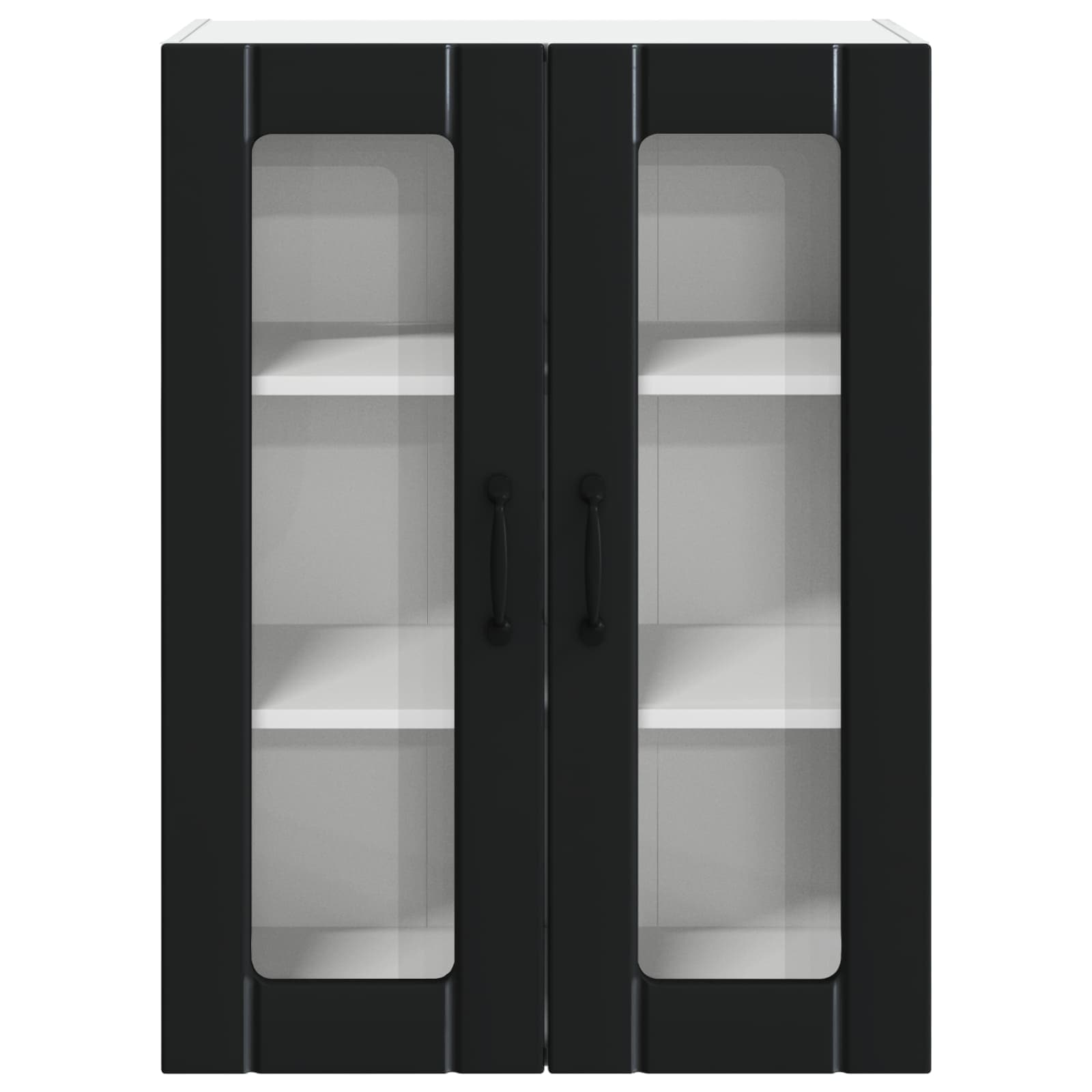 Køkkenskab Sort 60 x 31 x 80 cm Konstrueret træ