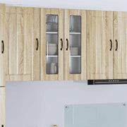 Væglågskab LUCCA Sonoma-eg 60 x 31 x 80 cm Konstrueret træ
