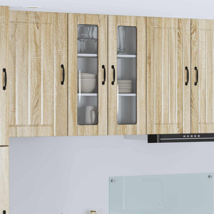 Væglågskab LUCCA Sonoma-eg 60 x 31 x 80 cm Konstrueret træ