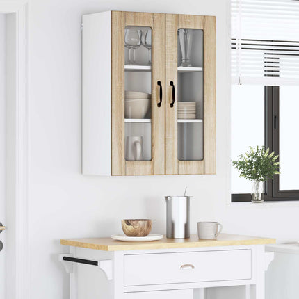 Væglågskab LUCCA Sonoma-eg 60 x 31 x 80 cm Konstrueret træ