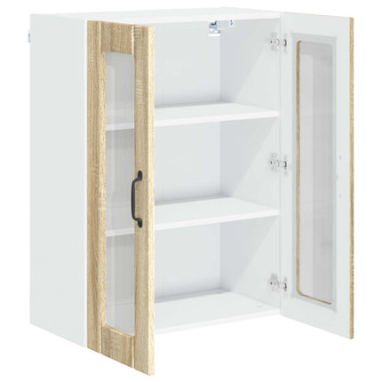 Væglågskab LUCCA Sonoma-eg 60 x 31 x 80 cm Konstrueret træ