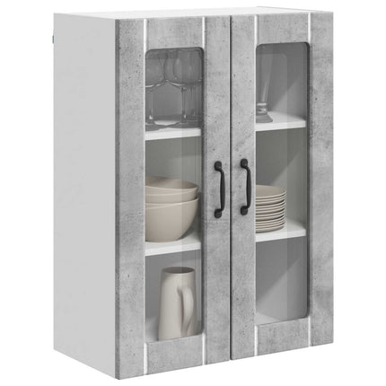 Væglågskab LUCCA Betongrå 60 x 31 x 80 cm Konstrueret træ
