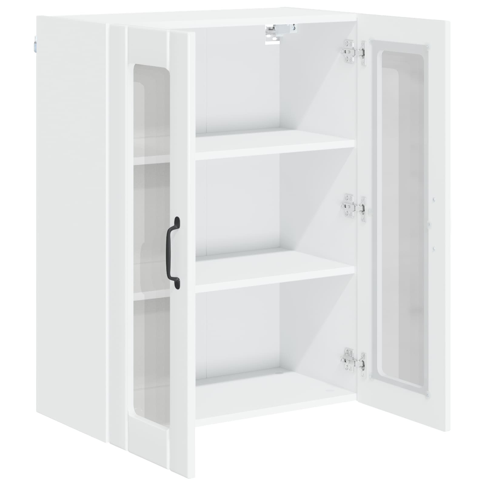 Væglågskab LUCCA Hvid højglans 60 x 31 x 80 cm Konstrueret træ