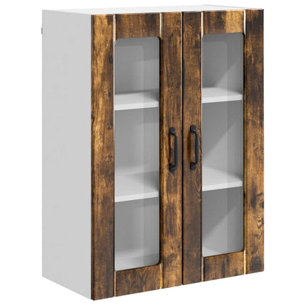 Væglågskab LUCCA Røget eg 60 x 31 x 80 cm Konstrueret træ