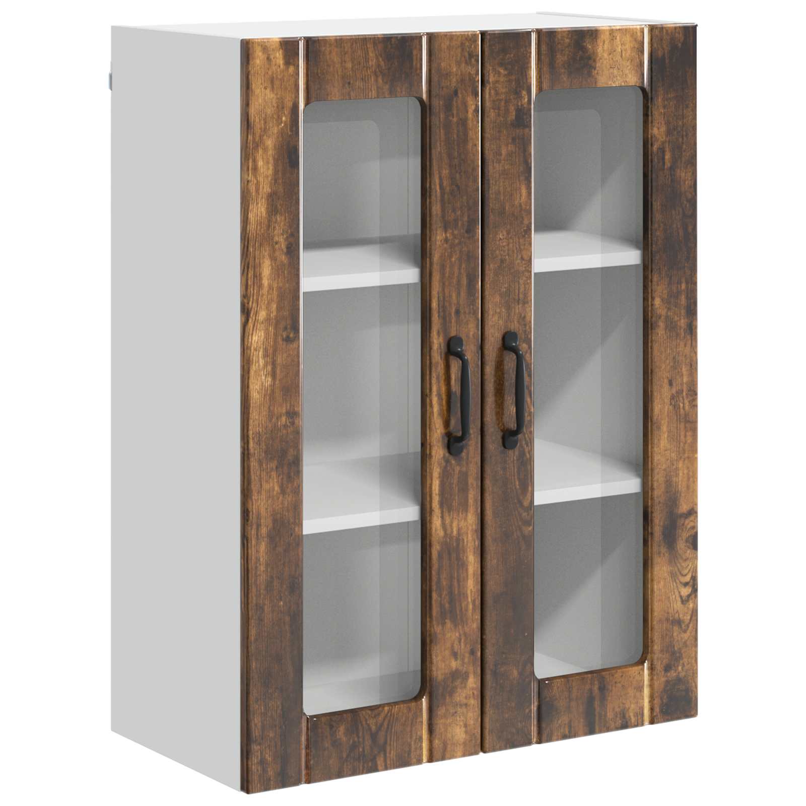 Væglågskab LUCCA Røget eg 60 x 31 x 80 cm Konstrueret træ
