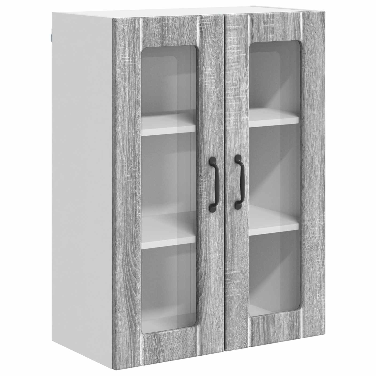 Væglågskab LUCCA Grå sonoma-eg 60 x 31 x 80 cm Konstrueret træ