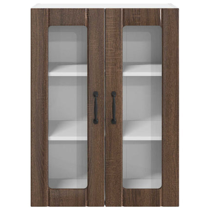 Væglågskab LUCCA Brunt eg 60 x 31 x 80 cm Konstrueret træ