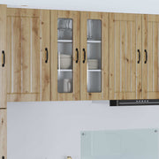 Væglågskab LUCCA Artisan-eg 60 x 31 x 80 cm Konstrueret træ