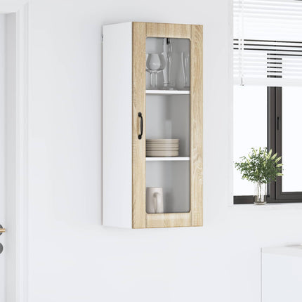Væglågskab LUCCA Sonoma-eg 40 x 31 x 100 cm Konstrueret træ