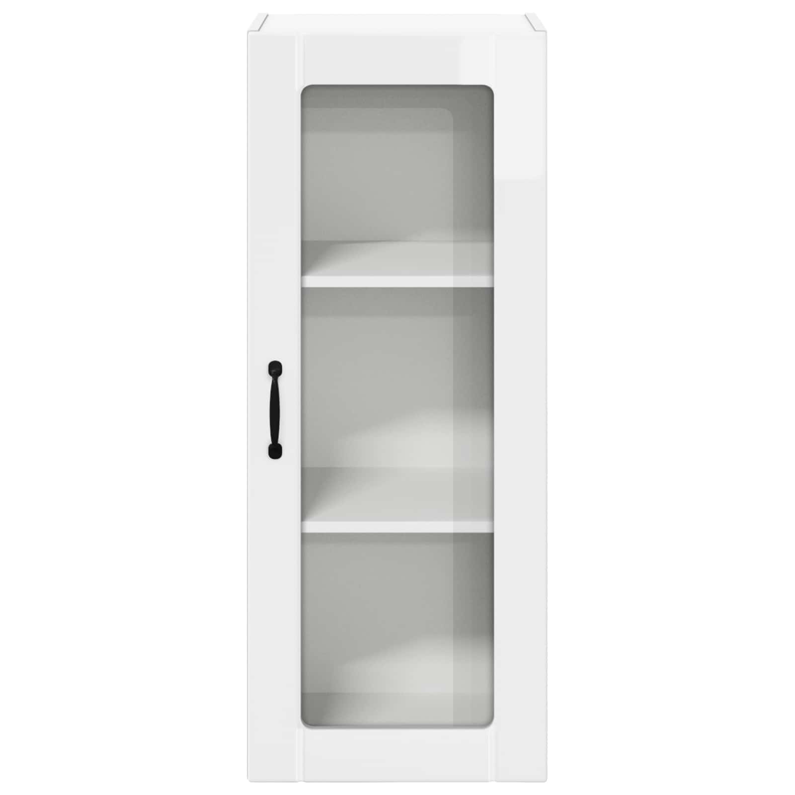 Væglågskab LUCCA Hvid højglans 40 x 31 x 100 cm Konstrueret træ