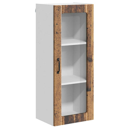 Væglågskab LUCCA Gammelt træ 40 x 31 x 100 cm Konstrueret træ