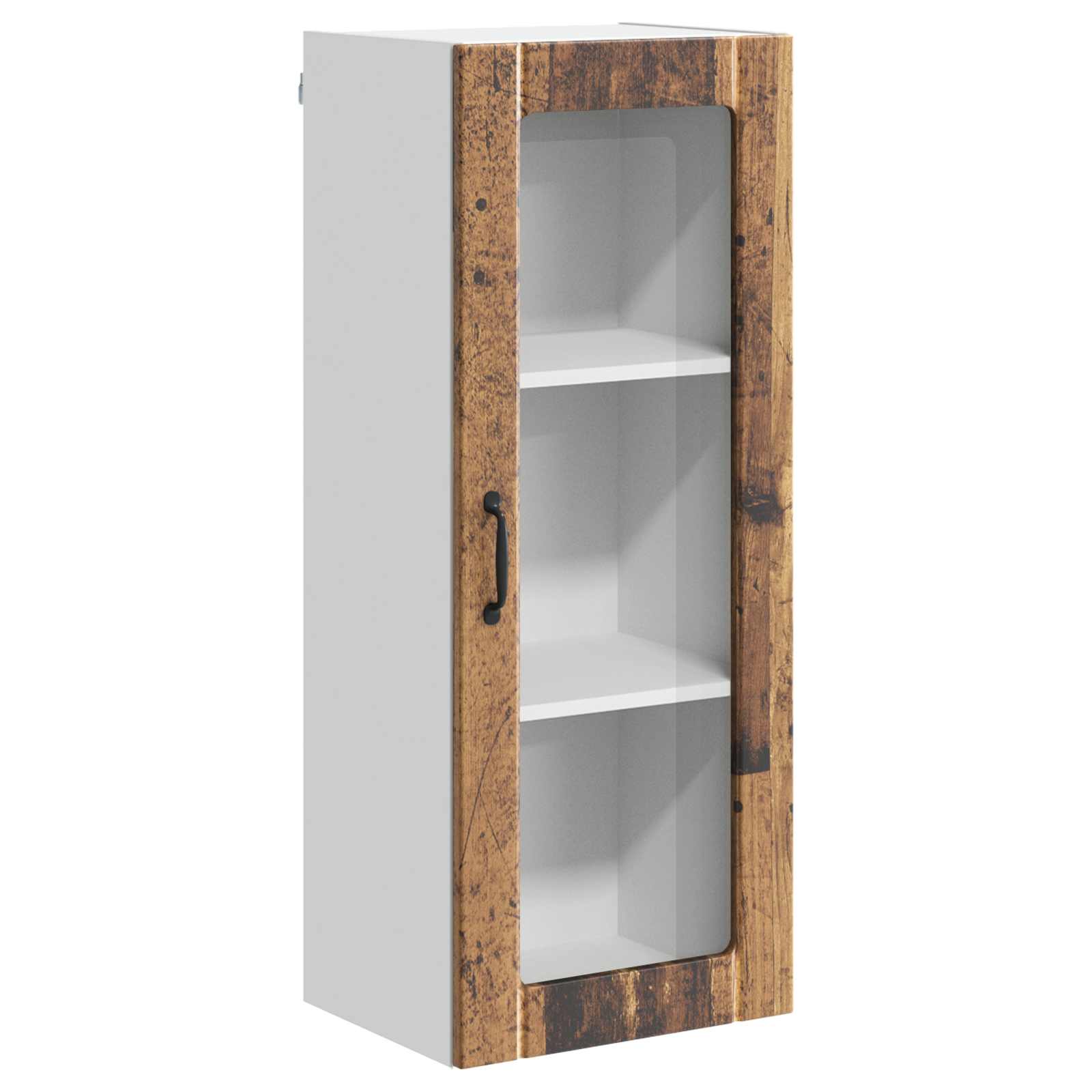 Væglågskab LUCCA Gammelt træ 40 x 31 x 100 cm Konstrueret træ