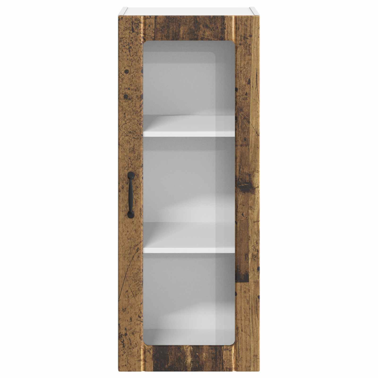 Væglågskab LUCCA Gammelt træ 40 x 31 x 100 cm Konstrueret træ