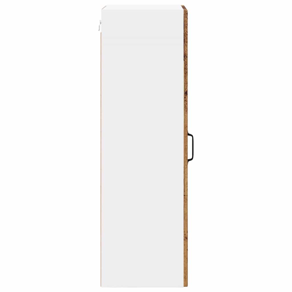 Væglågskab LUCCA Gammelt træ 40 x 31 x 100 cm Konstrueret træ