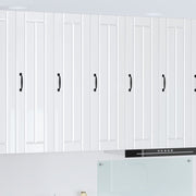 Vægskab LUCCA Hvid højglans 30 x 31 x 100 cm Konstrueret træ