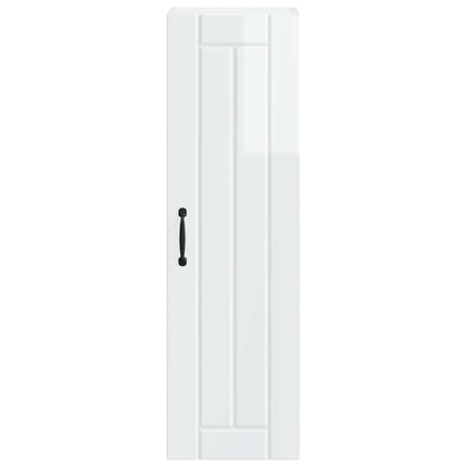 Vægskab LUCCA Hvid højglans 30 x 31 x 100 cm Konstrueret træ