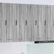 Vægskab LUCCA Grå sonoma-eg 30 x 31 x 100 cm Konstrueret træ