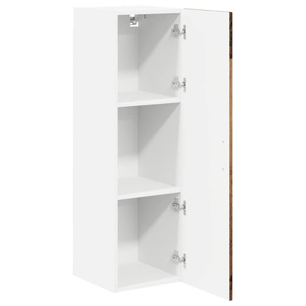 Vægskab LUCCA Gammelt træ 30 x 31 x 100 cm Konstrueret træ