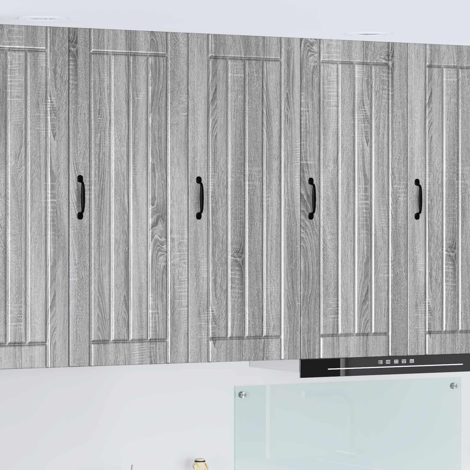 Vægskab LUCCA Grå sonoma-eg 40 x 31 x 100 cm Konstrueret træ
