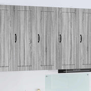 Vægskab LUCCA Grå sonoma-eg 40 x 31 x 100 cm Konstrueret træ