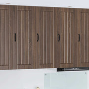 Vægskab LUCCA Brunt eg 40 x 31 x 100 cm Konstrueret træ