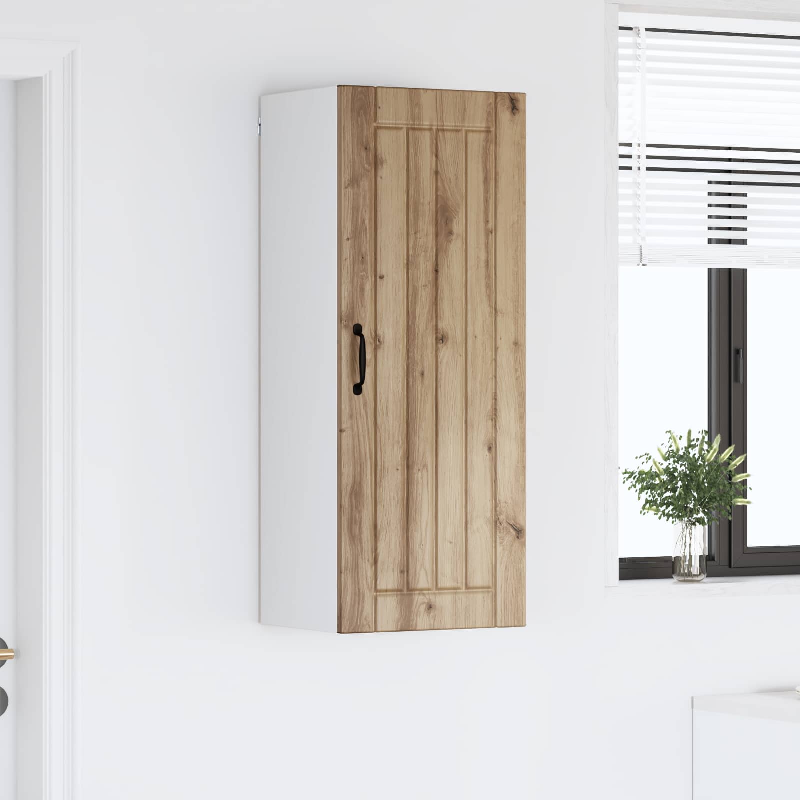 Vægskab LUCCA Artisan-eg 40 x 31 x 100 cm Konstrueret træ