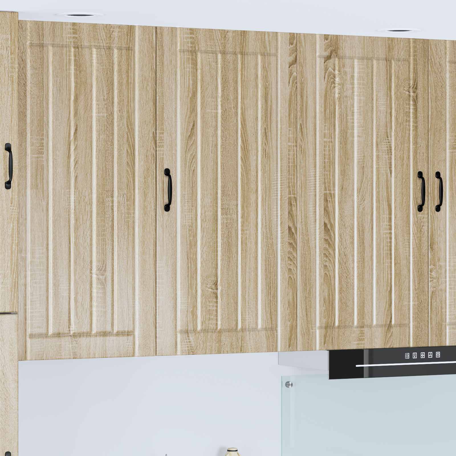 Vægskab LUCCA Sonoma-eg 50 x 31 x 100 cm Konstrueret træ
