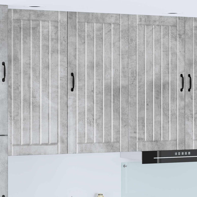 Vægskab LUCCA Betongrå 50 x 31 x 100 cm Konstrueret træ