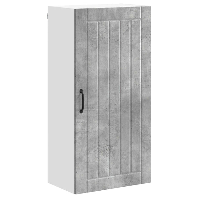 Vægskab LUCCA Betongrå 50 x 31 x 100 cm Konstrueret træ
