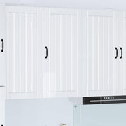 Vægskab LUCCA Hvid højglans 50 x 31 x 100 cm Konstrueret træ