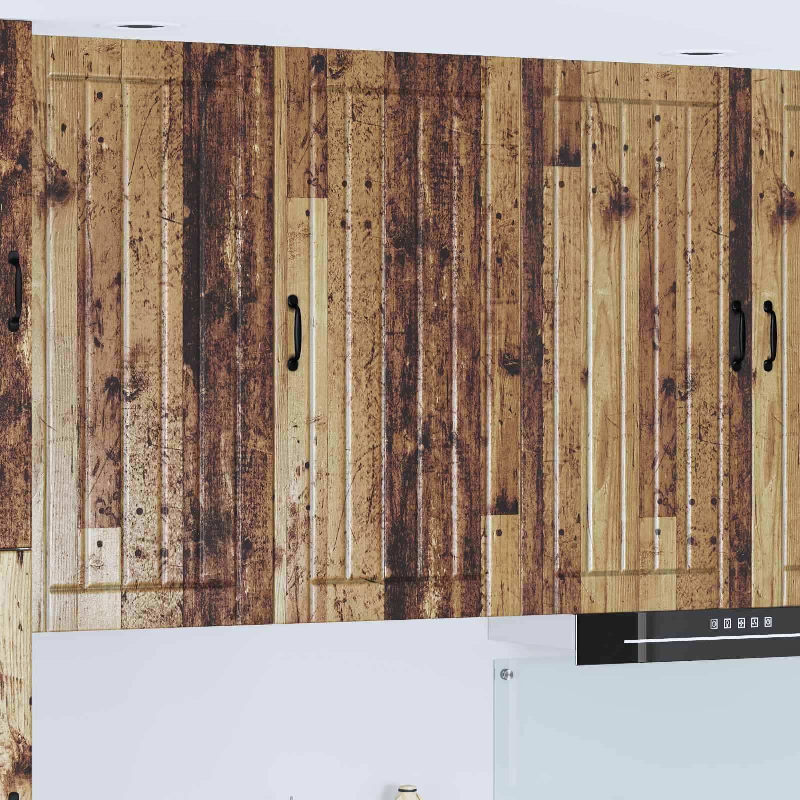 Vægskab LUCCA Gammelt træ 50 x 31 x 100 cm Konstrueret træ