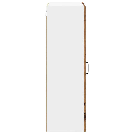 Vægskab LUCCA Gammelt træ 50 x 31 x 100 cm Konstrueret træ