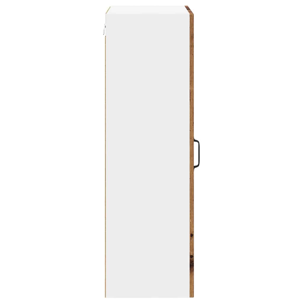 Vægskab LUCCA Gammelt træ 50 x 31 x 100 cm Konstrueret træ