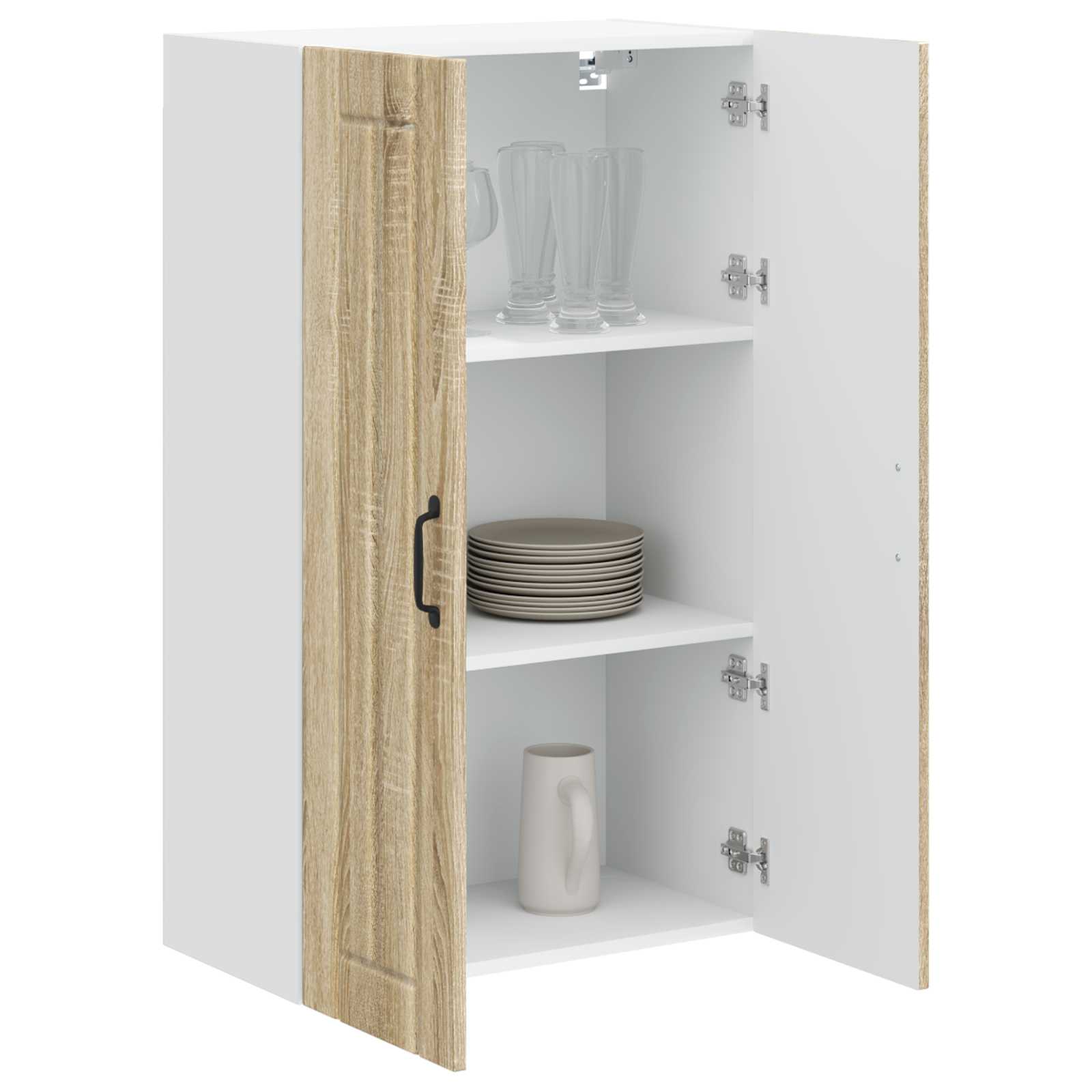 Vægskab LUCCA Sonoma-eg 60 x 31 x 100 cm Konstrueret træ