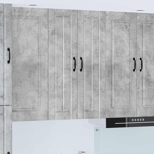 Vægskab LUCCA Betongrå 60 x 31 x 100 cm Konstrueret træ