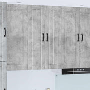 Vægskab LUCCA Betongrå 60 x 31 x 100 cm Konstrueret træ