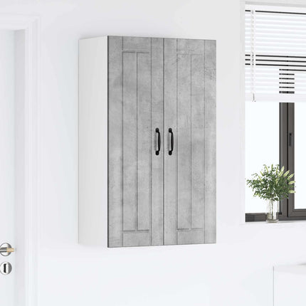 Vægskab LUCCA Betongrå 60 x 31 x 100 cm Konstrueret træ
