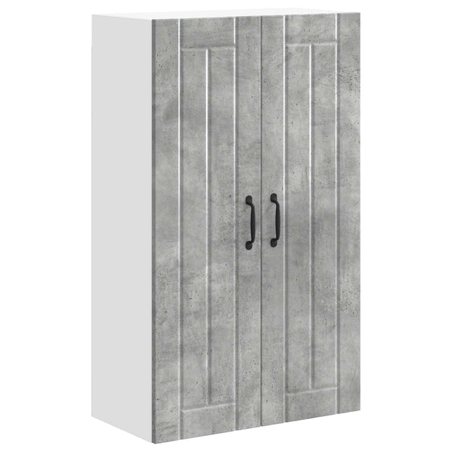 Vægskab LUCCA Betongrå 60 x 31 x 100 cm Konstrueret træ
