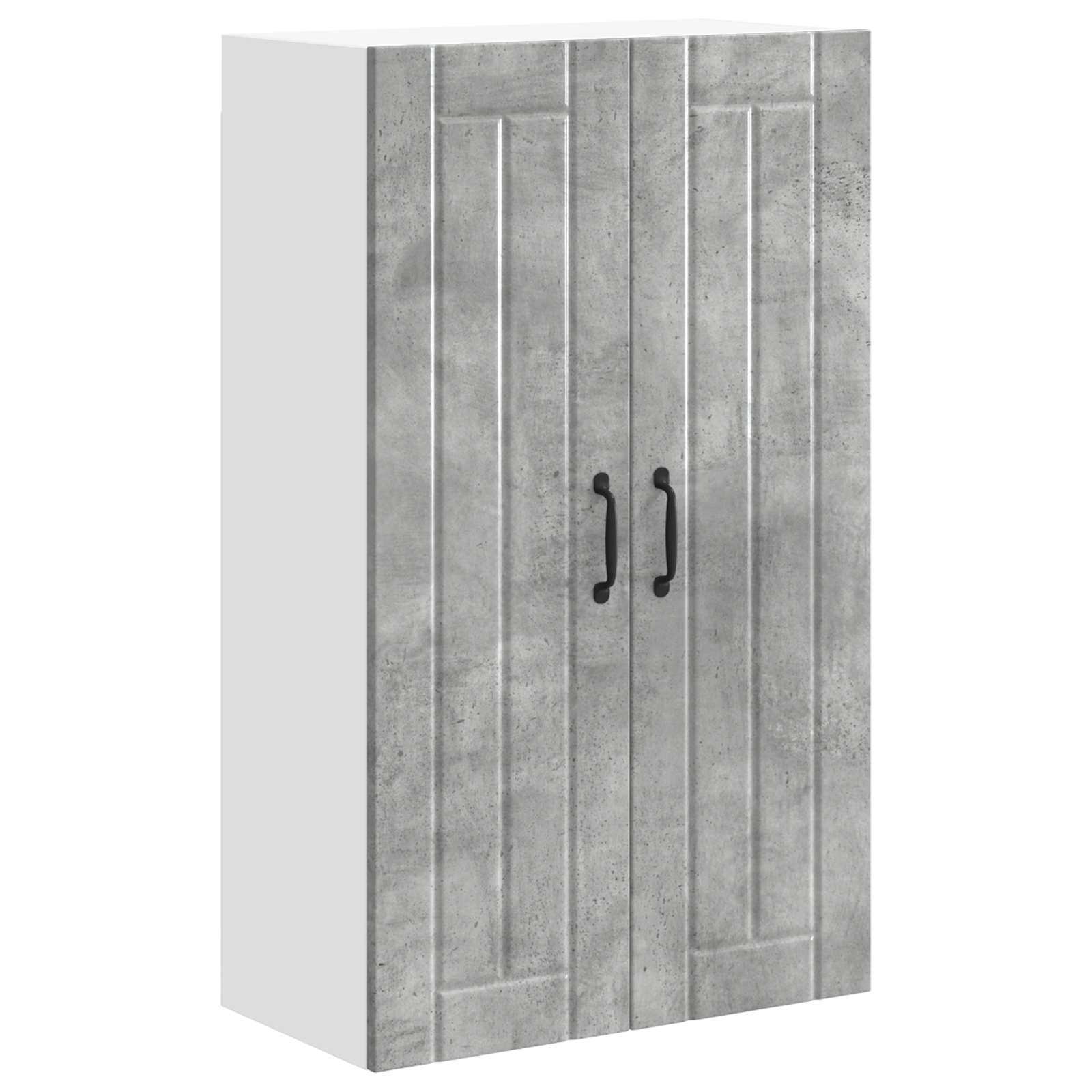 Vægskab LUCCA Betongrå 60 x 31 x 100 cm Konstrueret træ