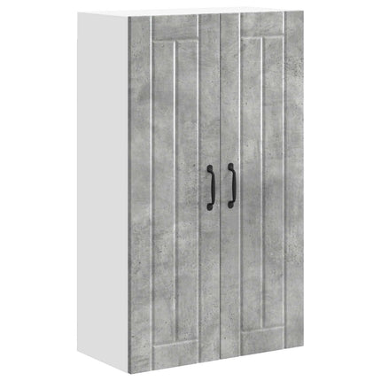 Vægskab LUCCA Betongrå 60 x 31 x 100 cm Konstrueret træ