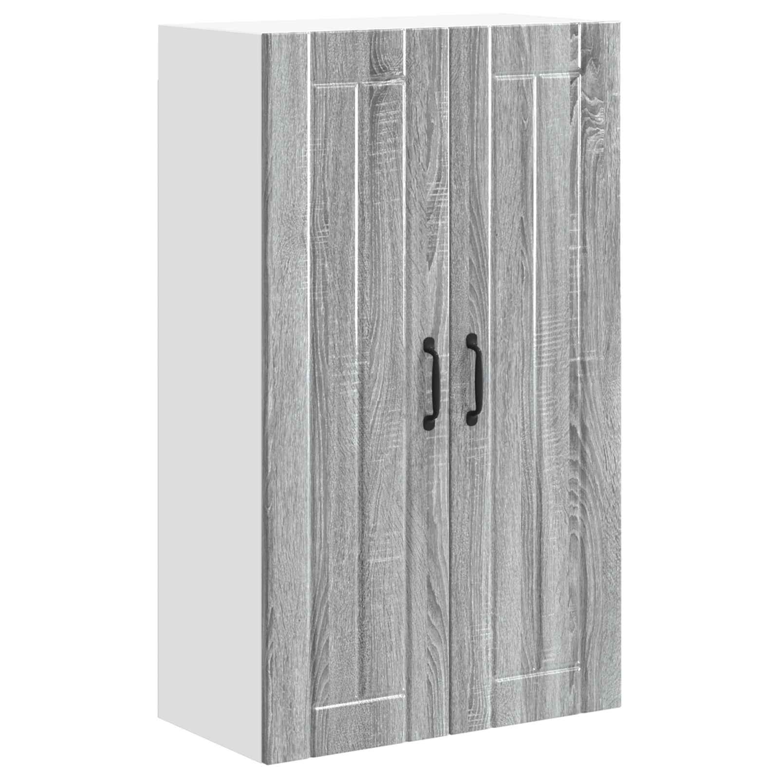 Vægskab LUCCA Grå sonoma-eg 60 x 31 x 100 cm Konstrueret træ