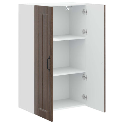 Vægskab LUCCA Brunt eg 60 x 31 x 100 cm Konstrueret træ