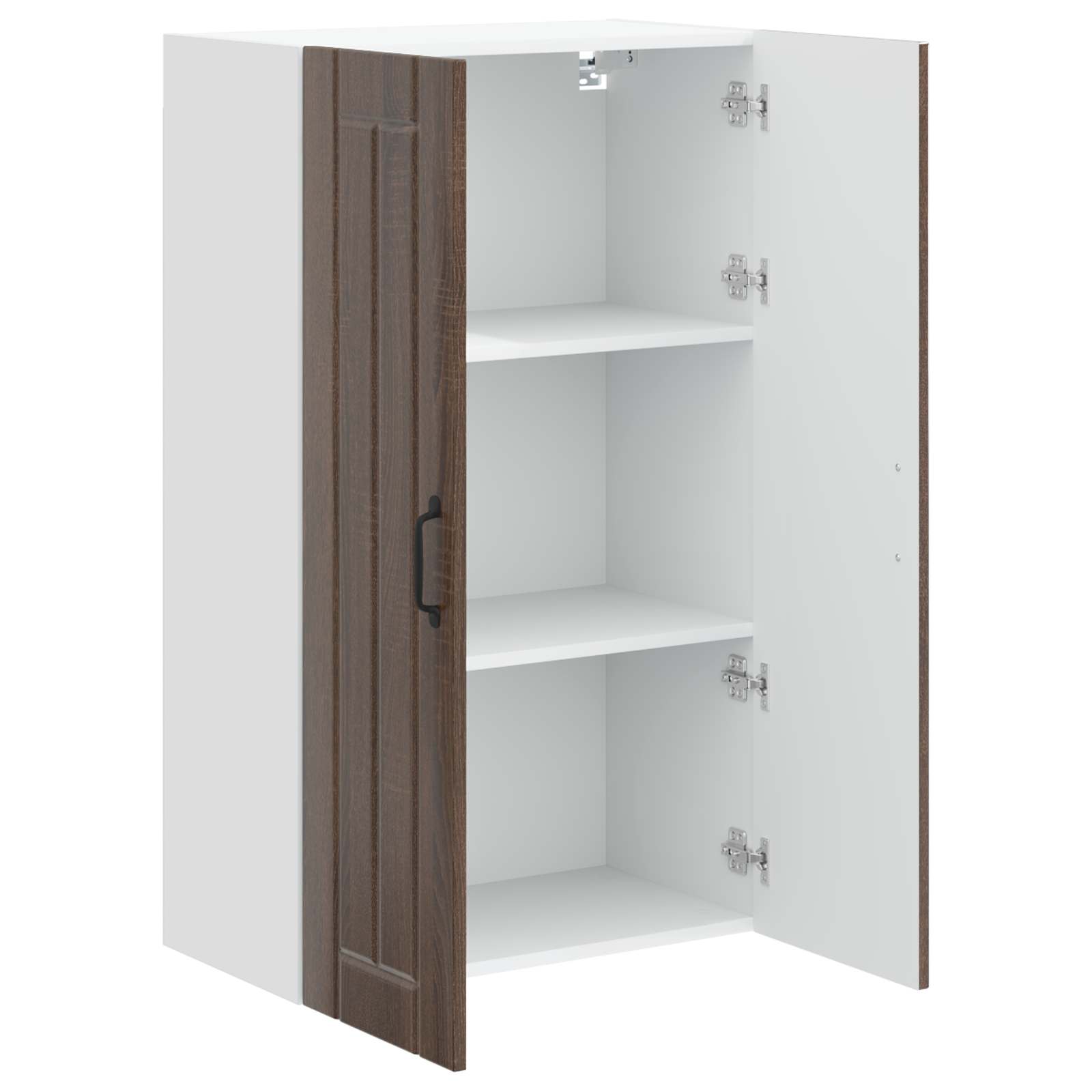 Vægskab LUCCA Brunt eg 60 x 31 x 100 cm Konstrueret træ