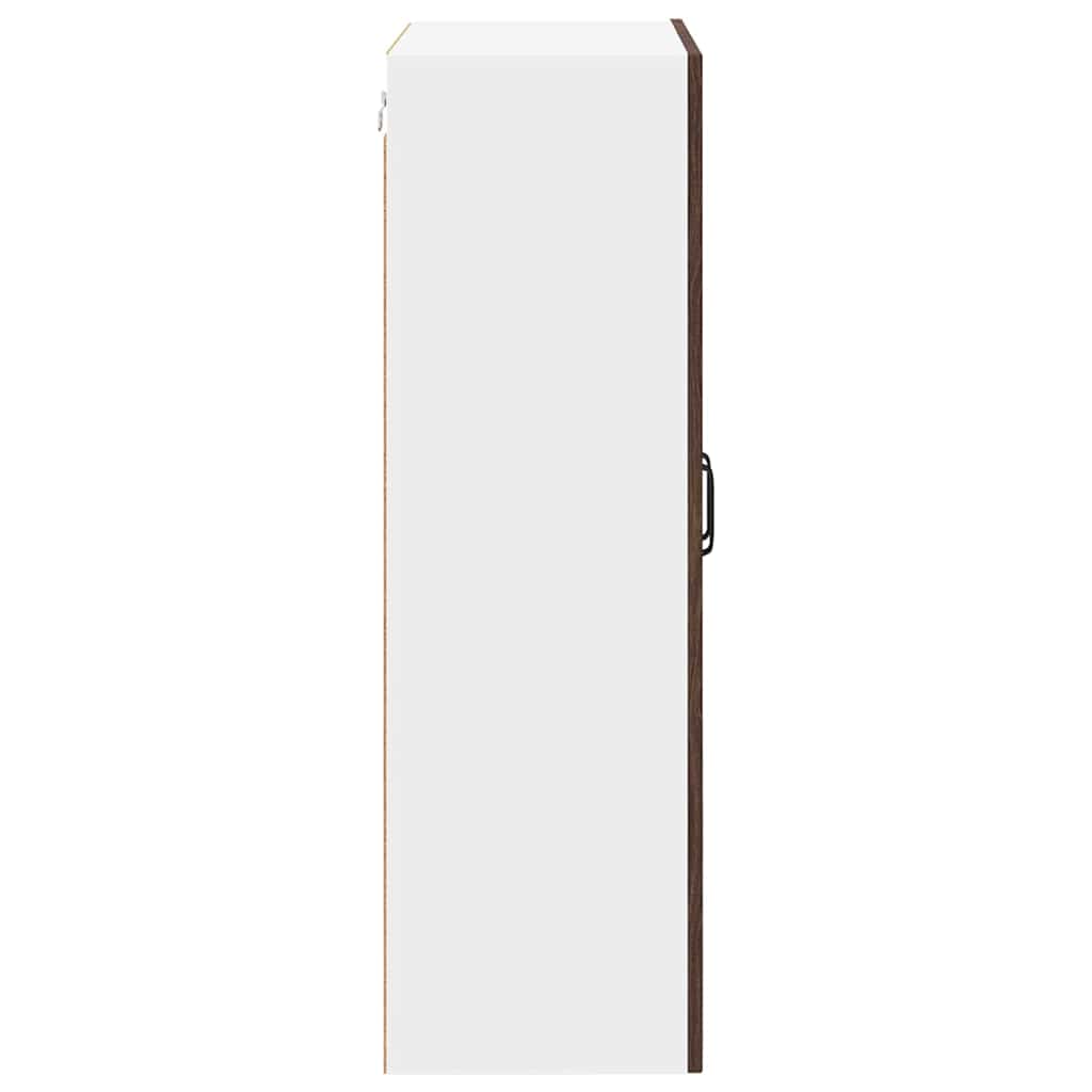 Vægskab LUCCA Brunt eg 60 x 31 x 100 cm Konstrueret træ