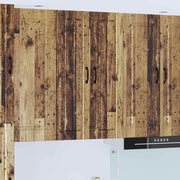 Vægskab LUCCA Gammelt træ 60 x 31 x 100 cm Konstrueret træ