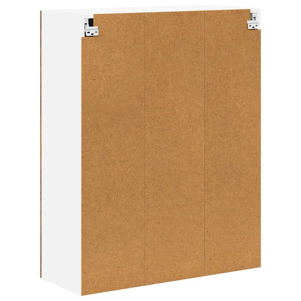 Vægskab LUCCA Gammelt træ 80 x 31 x 100 cm Konstrueret træ