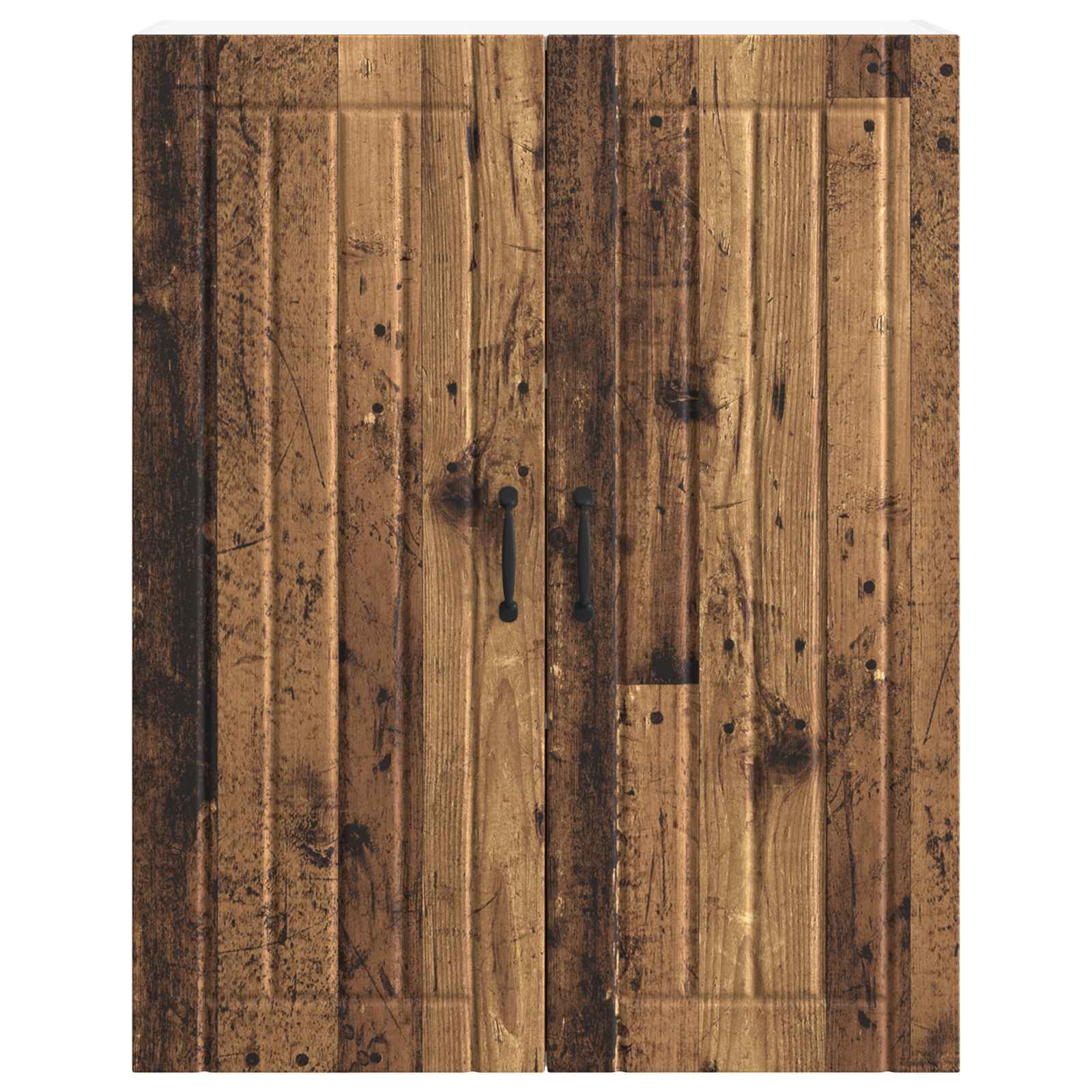 Vægskab LUCCA Gammelt træ 80 x 31 x 100 cm Konstrueret træ