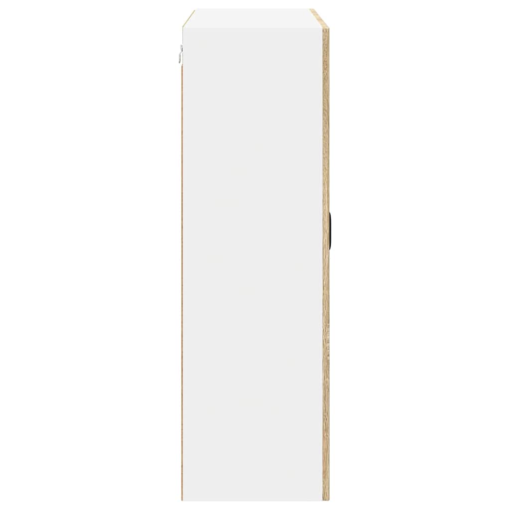 Vægskab til køkken Sonoma eg 80 x 31 x 100 cm Konstrueret træ