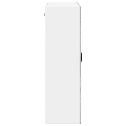 Væglågskab LUCCA Betongrå 80 x 31 x 100 cm Konstrueret træ